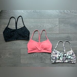 Lululemon Flow Y Nulu Bra - All 3!
